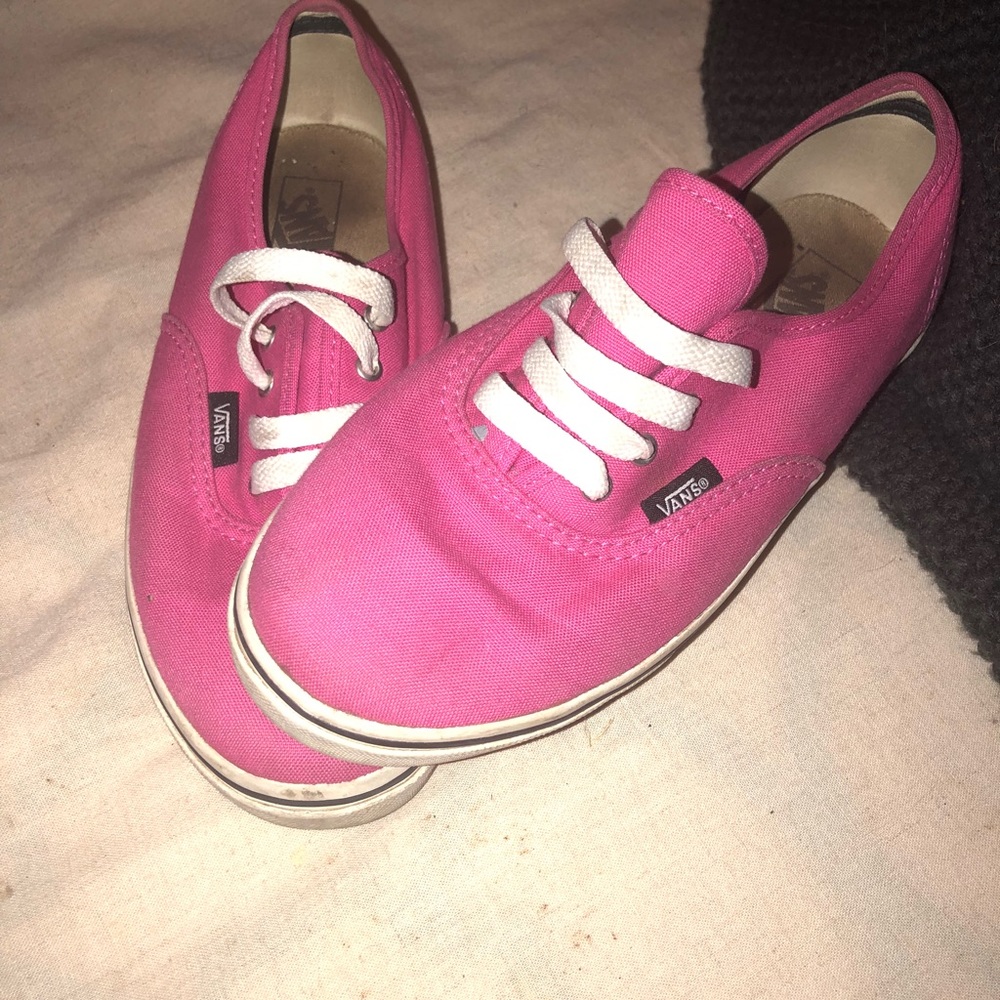 Hot pink Vans
